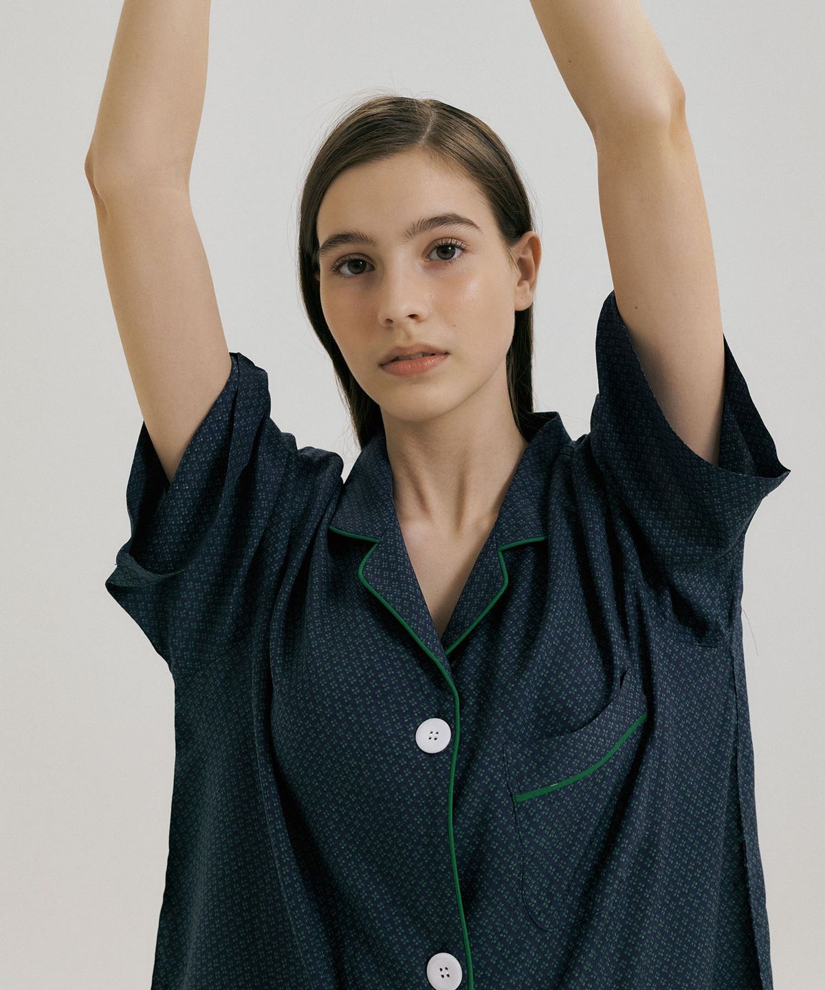 조스라운지(JO'S LOUNGE) [모달100] (w) Evergreen Short Pajama Set