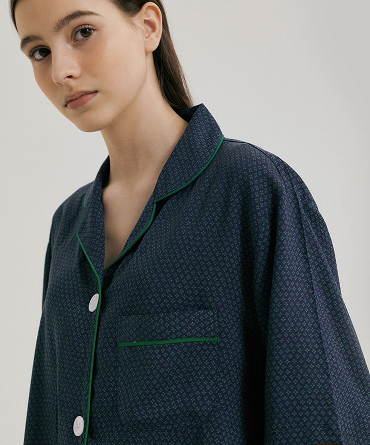 조스라운지(JO'S LOUNGE) [모달100] (w) Evergreen Short Pajama Set