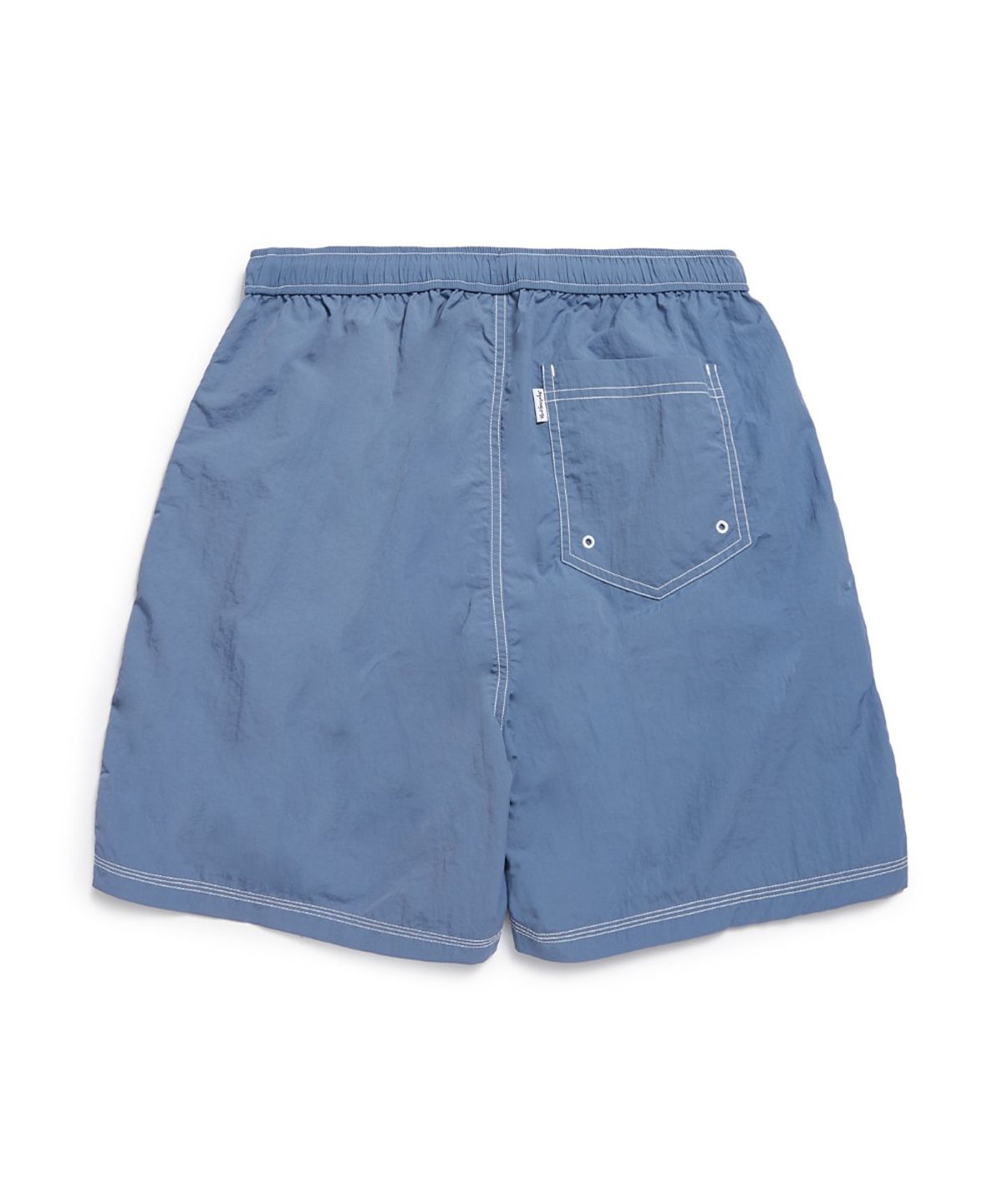 마크곤잘레스(MARK GONZALES) NYLON STITCH DETAIL SHORT - GREYISH BLUE