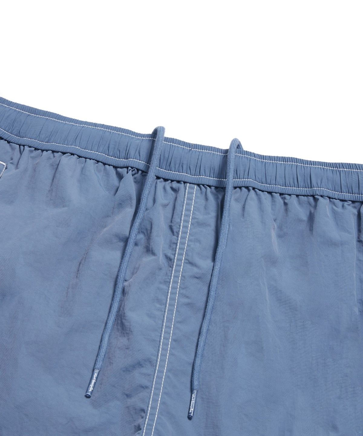 마크곤잘레스(MARK GONZALES) NYLON STITCH DETAIL SHORT - GREYISH BLUE