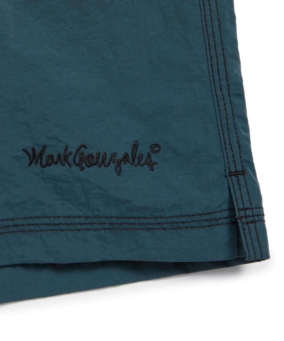마크곤잘레스(MARK GONZALES) NYLON STITCH DETAIL SHORT - D/GREEN