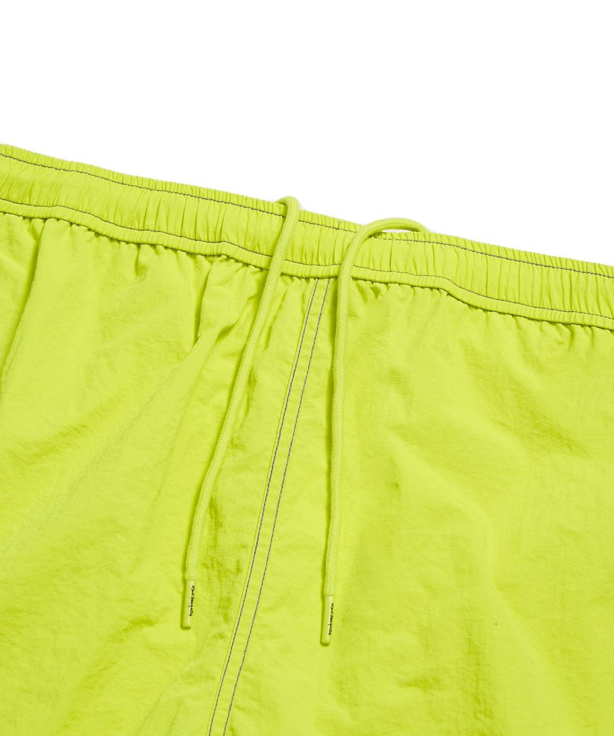 마크곤잘레스(MARK GONZALES) NYLON STITCH DETAIL SHORT - NEON YELLOW