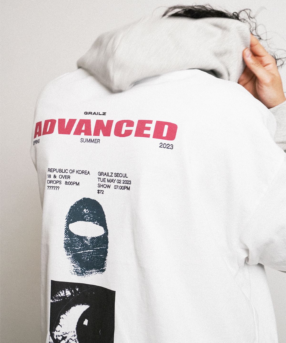 그레일즈(GRAILZ) ADVANCED GRAPHIC T SHIRTS [WHITE]