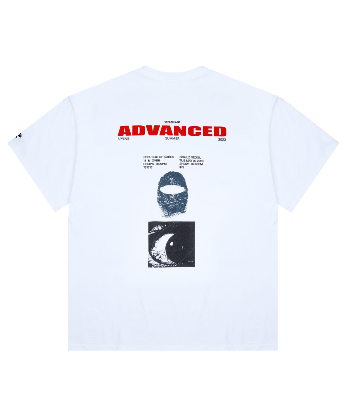 그레일즈(GRAILZ) ADVANCED GRAPHIC T SHIRTS [WHITE]