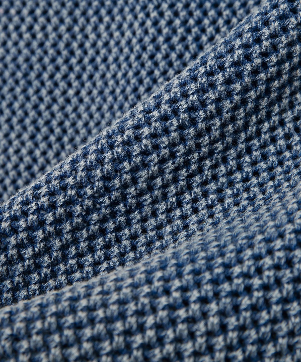 피지컬 디파트먼트(PHYSICAL DEPARTMENT) POCKET MESH KNIT SS MARIN BLUE