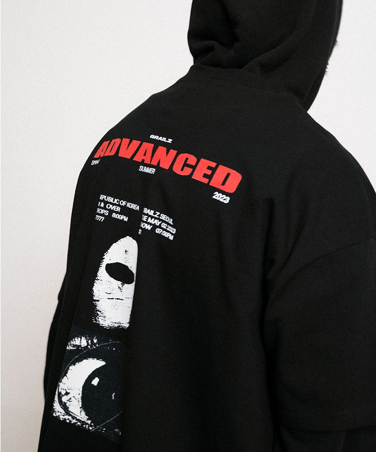 그레일즈(GRAILZ) ADVANCED GRAPHIC T SHIRTS [BLACK]