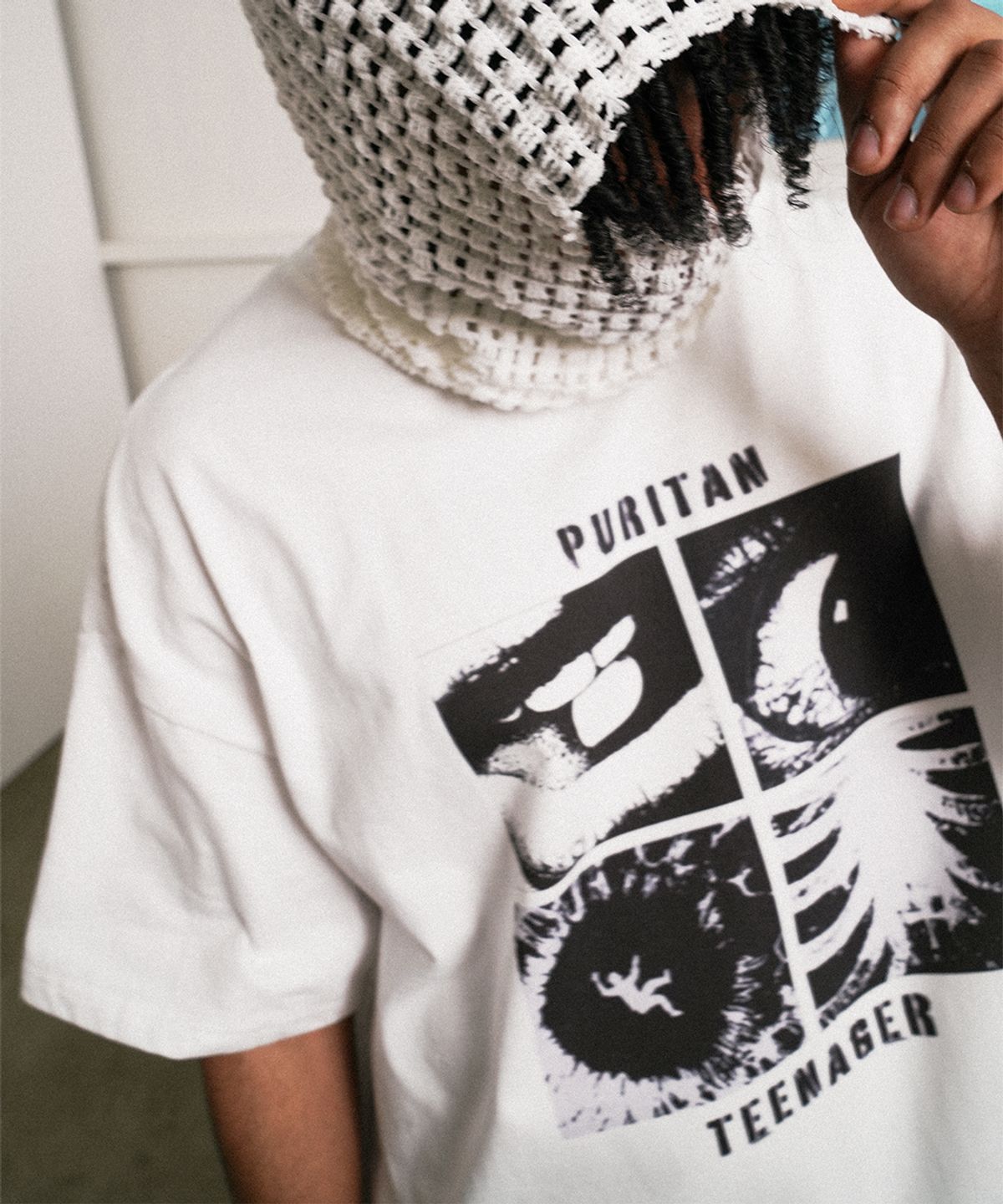 그레일즈(GRAILZ) PURITAN TEENAGER T SHIRTS [WHITE]