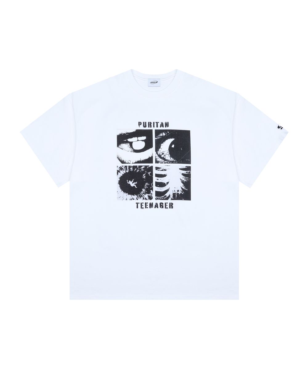 ★GRAILZ★ PURITAN TEENAGER T SHIRTS WHITE GRAILZ - Puritan Teenage T-shirt | HBX - Globally Curated