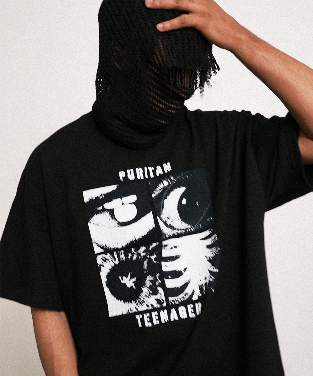 그레일즈(GRAILZ) PURITAN TEENAGER T SHIRTS [BLACK]