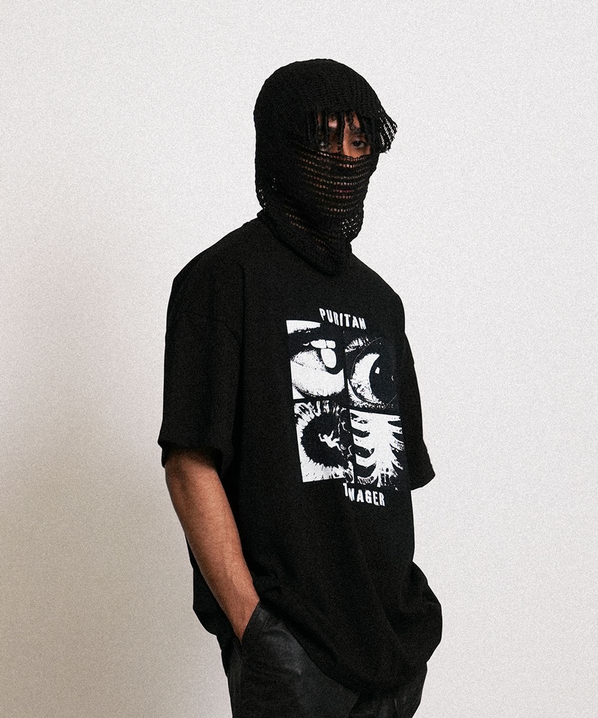 그레일즈(GRAILZ) PURITAN TEENAGER T SHIRTS [BLACK]