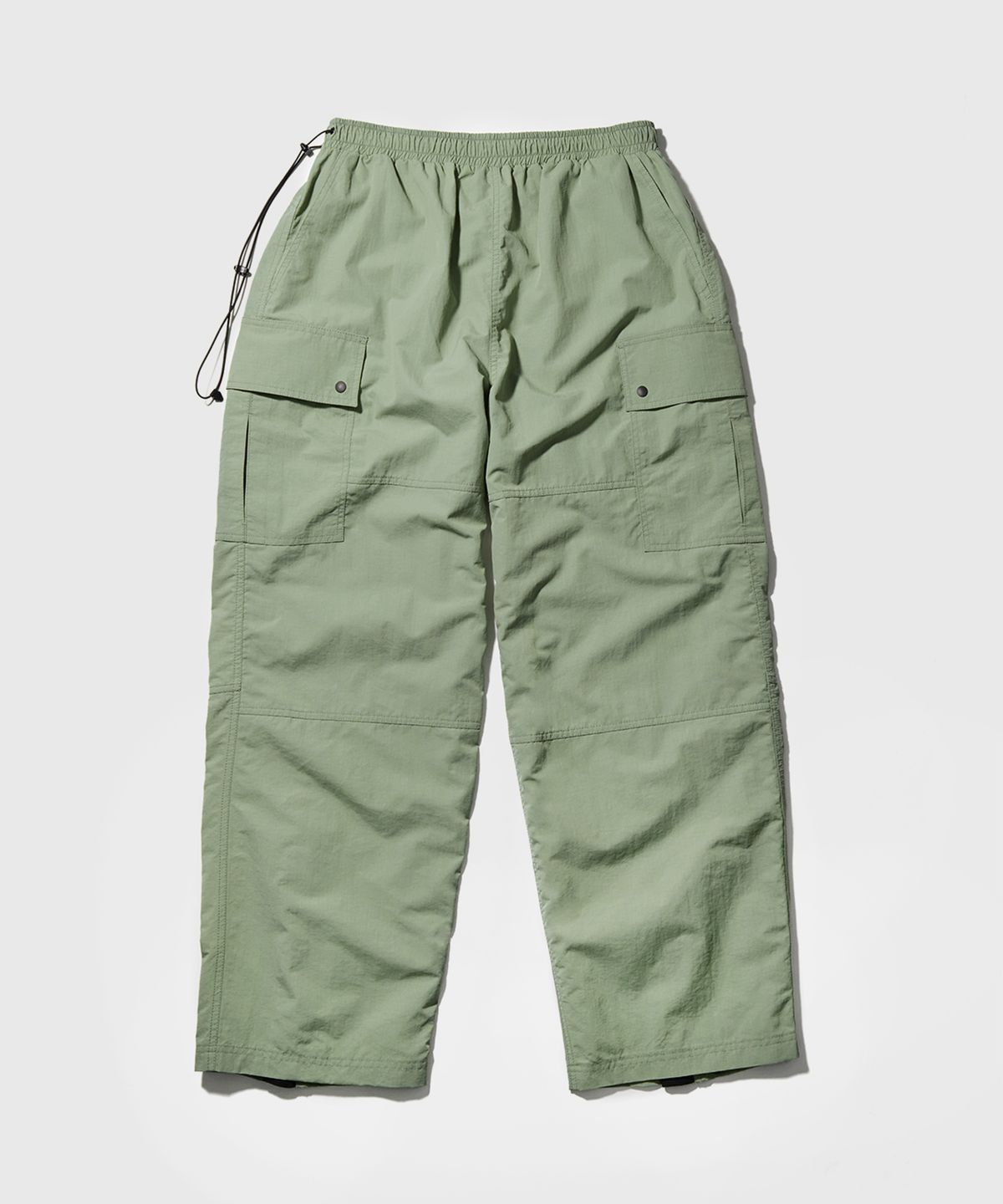 더블유엠씨(WMC) 립스탑 지퍼 카고팬츠_KHAKI