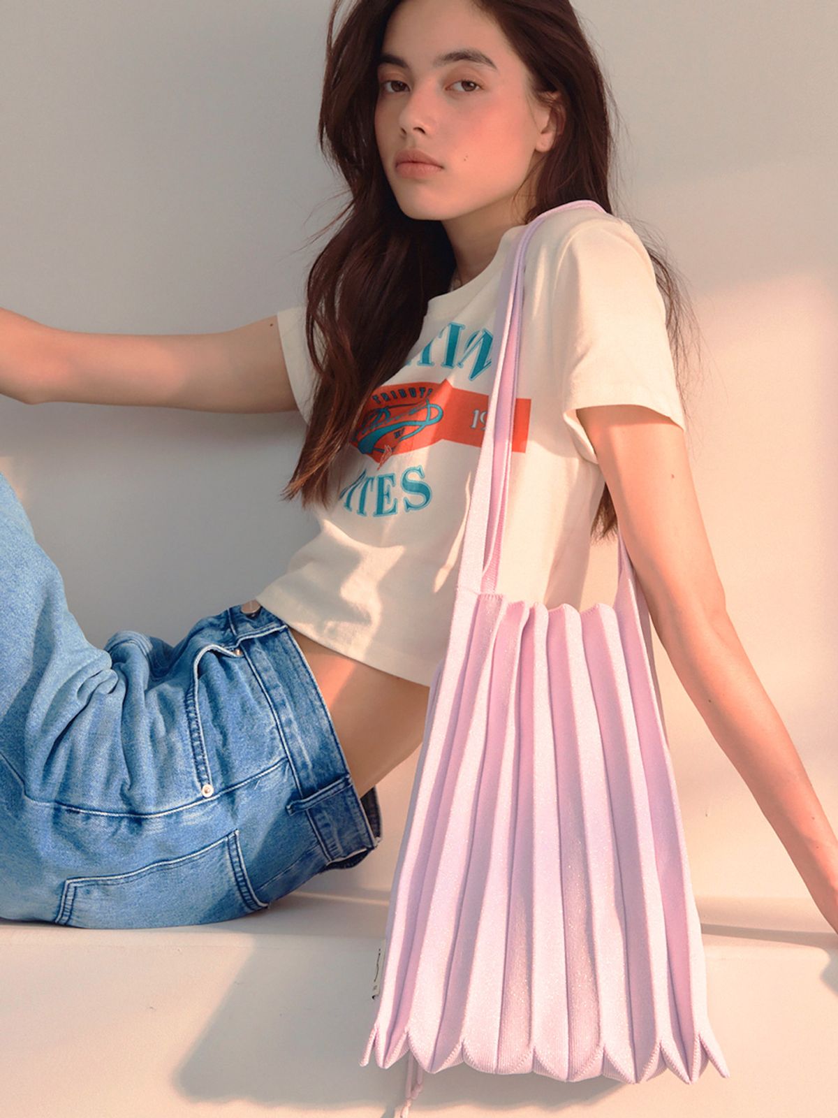 조셉앤스테이시(JOSEPH&STACEY) Lucky Pleats Knit M Starry (ALL)