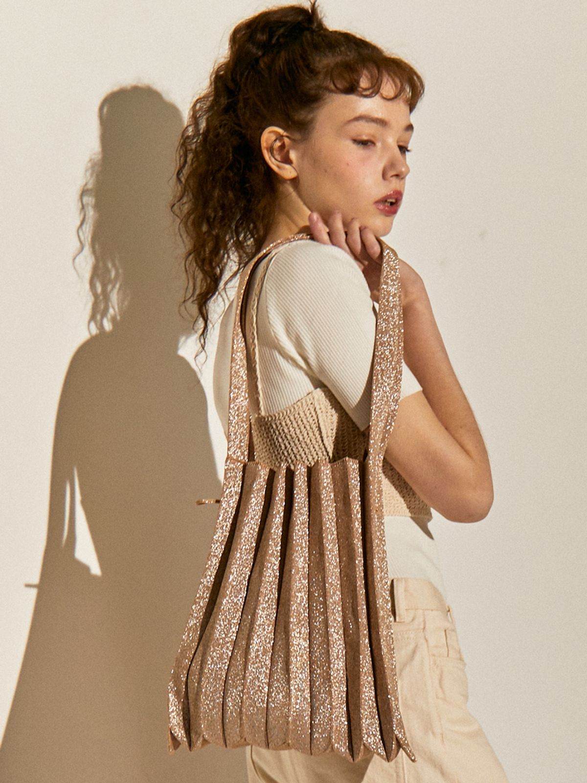 조셉앤스테이시(JOSEPH&STACEY) Lucky Pleats Knit M Starry (ALL)