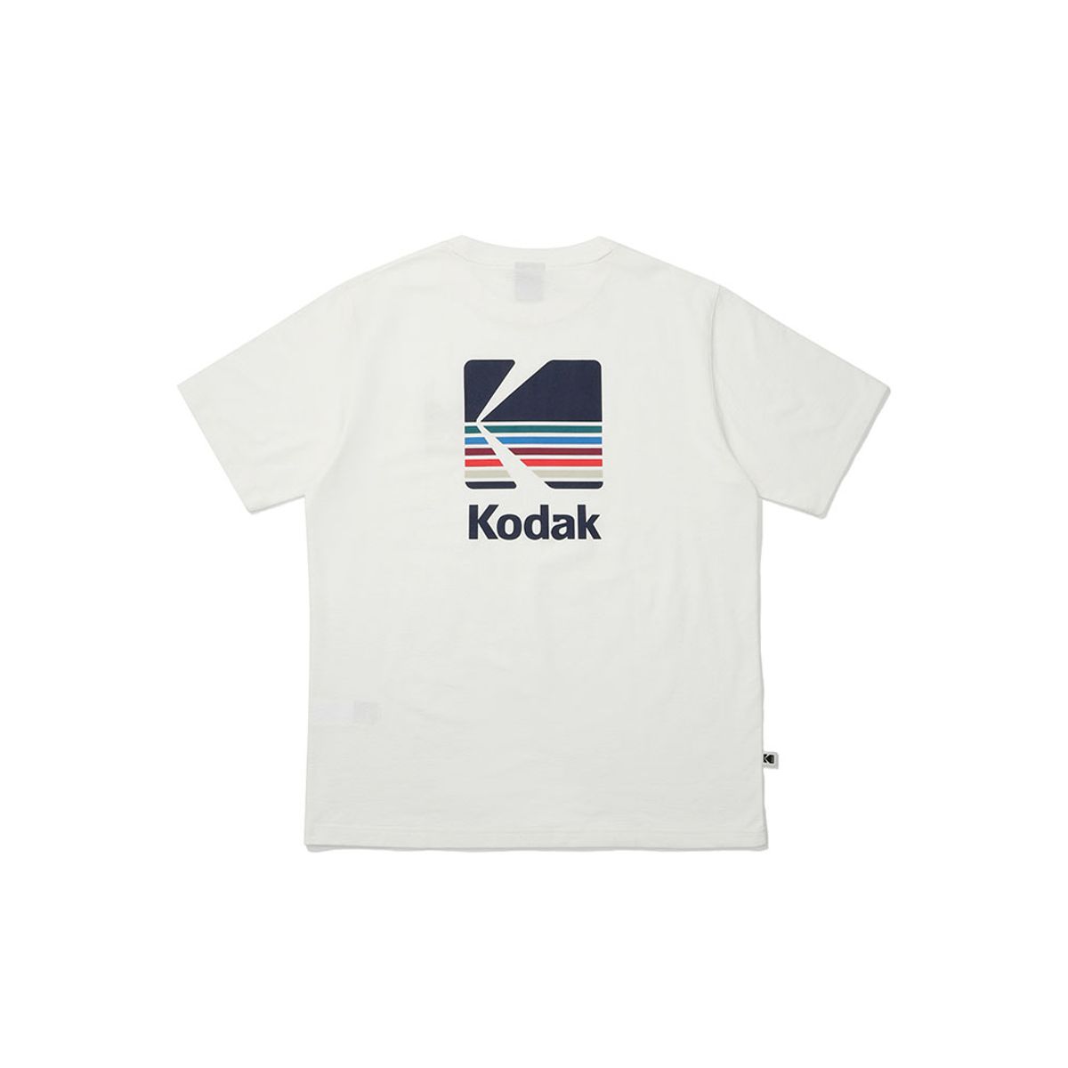 코닥(KODAK) 레인보우 소로나 반팔티셔츠 WHITE