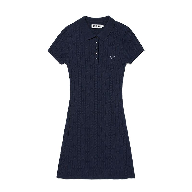 ☆韓国の人気☆【KIRSH】☆NECK POINT KNIT MINI DRES.S☆ org.jpg