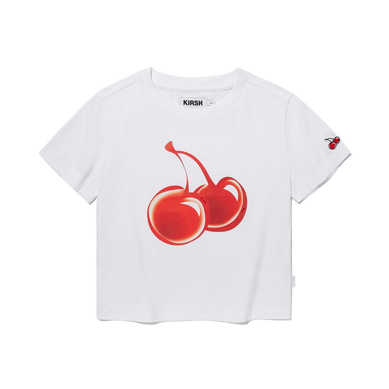 ☆韓国の人気☆【KIRSH】☆MONO CHERRY PADDING SHIR.T☆ MUSINSA | KIRSH Mono Cherry Padded Shirt [Sand]