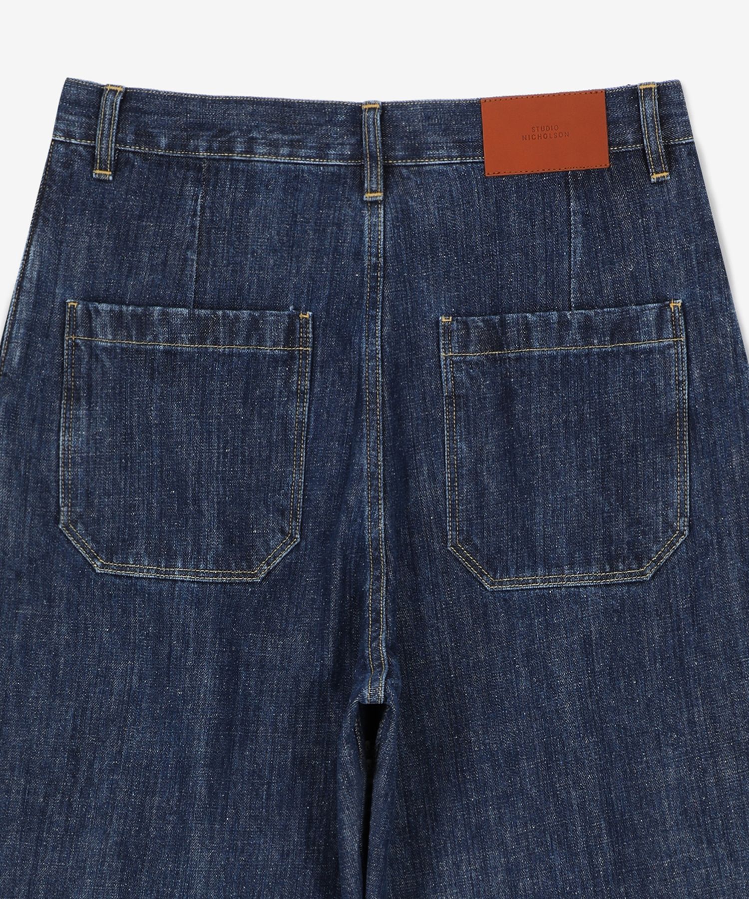 ★MUSINSA STANDARD★ Wide denim pants medium indigo MMCNP802 MUSINSA | MUSINSA STANDARD Big Wide Denim Pants [Medium Indigo]