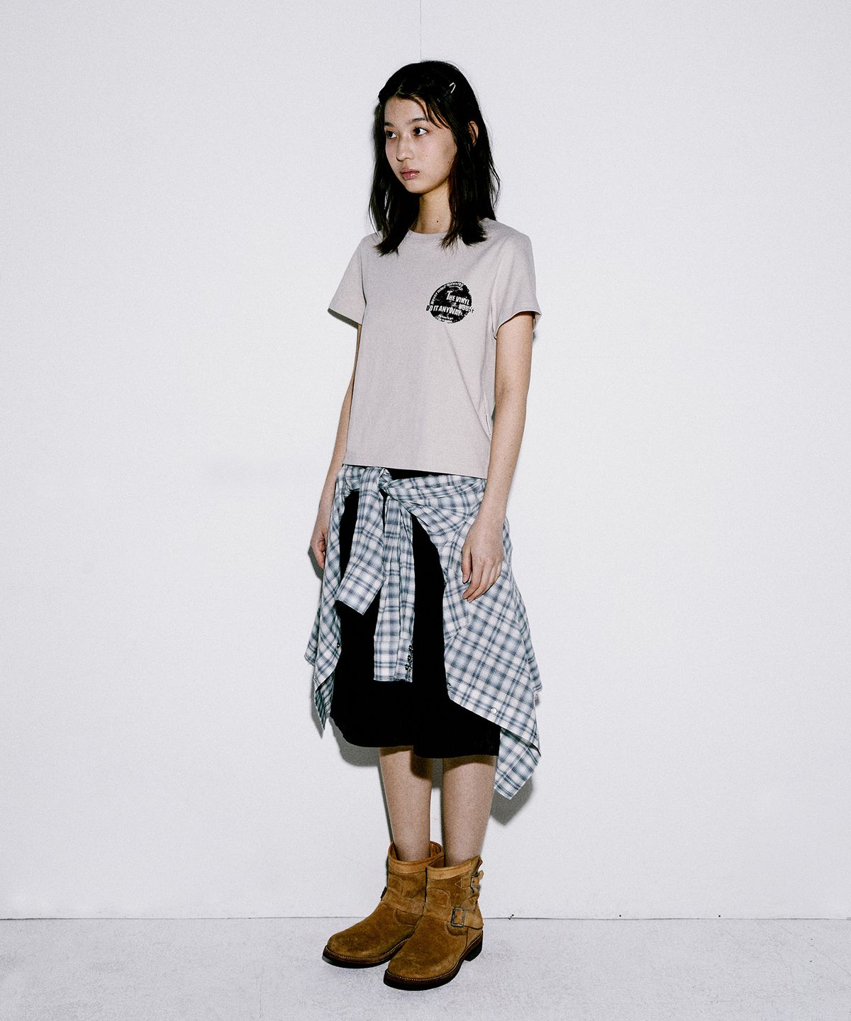 더바이닐하우스(THEVINYLHOUSE) CARPENTER DENIM SHORTS BLACK (VH2EMUPA60A)