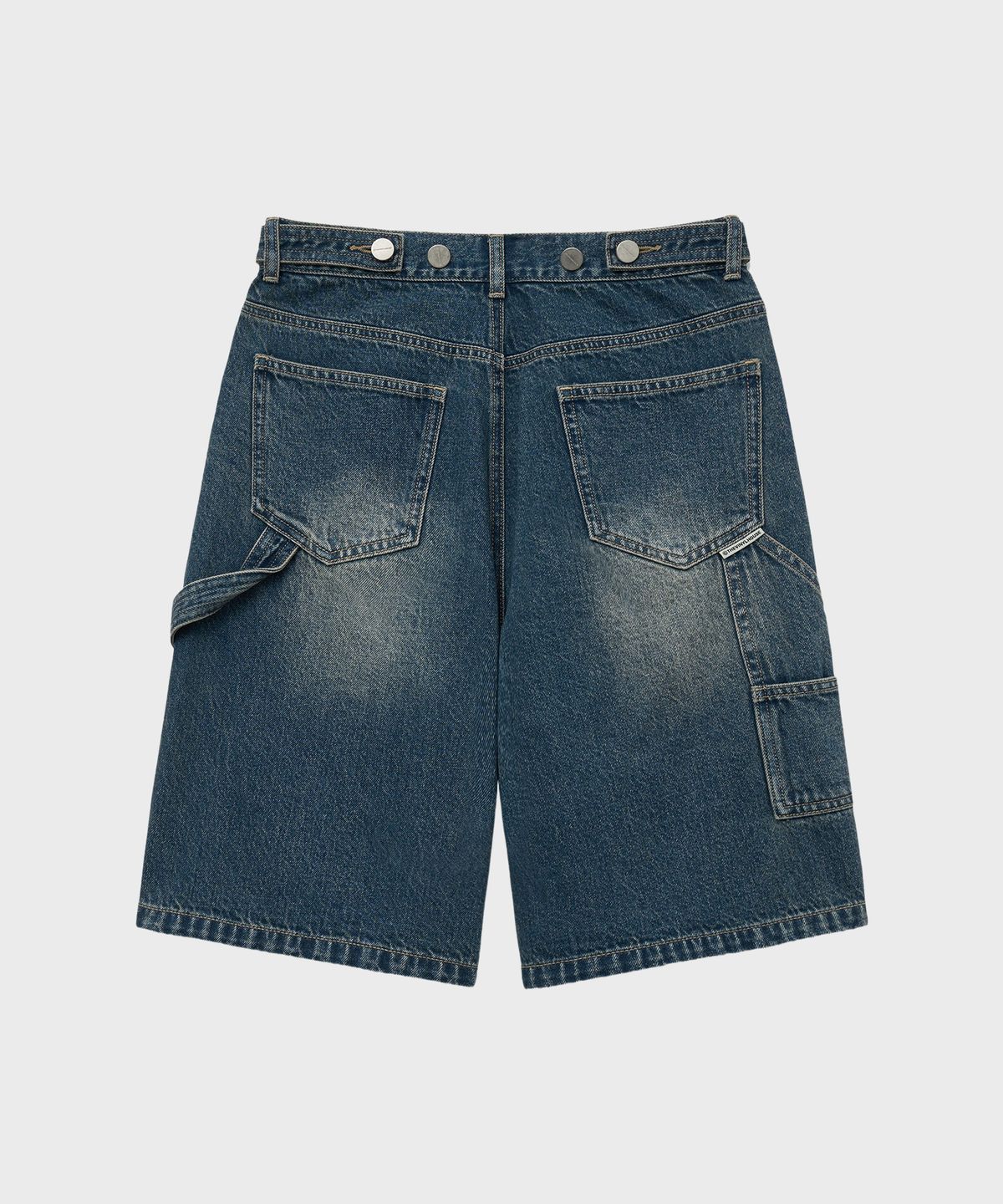 더바이닐하우스(THEVINYLHOUSE) CARPENTER DENIM SHORTS BLUE (VH2EMUPA60A)