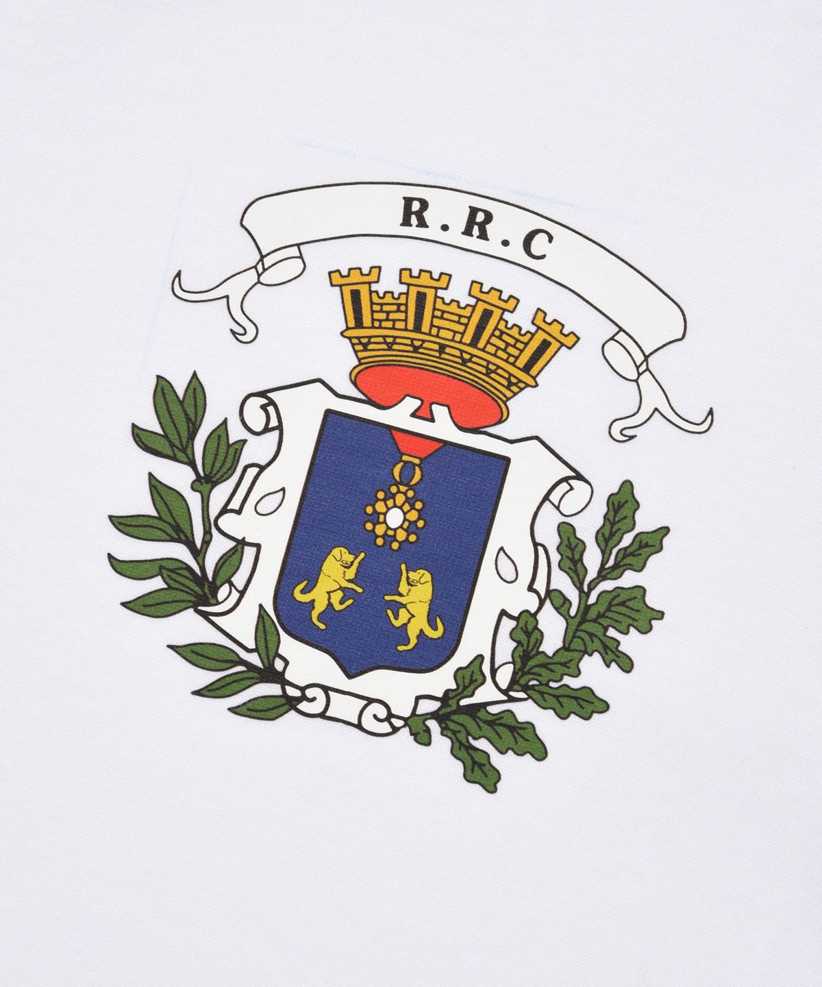 리트리버클럽(RETRIEVER CLUB) CROWN SOCCER CROP TEE [WHITE]