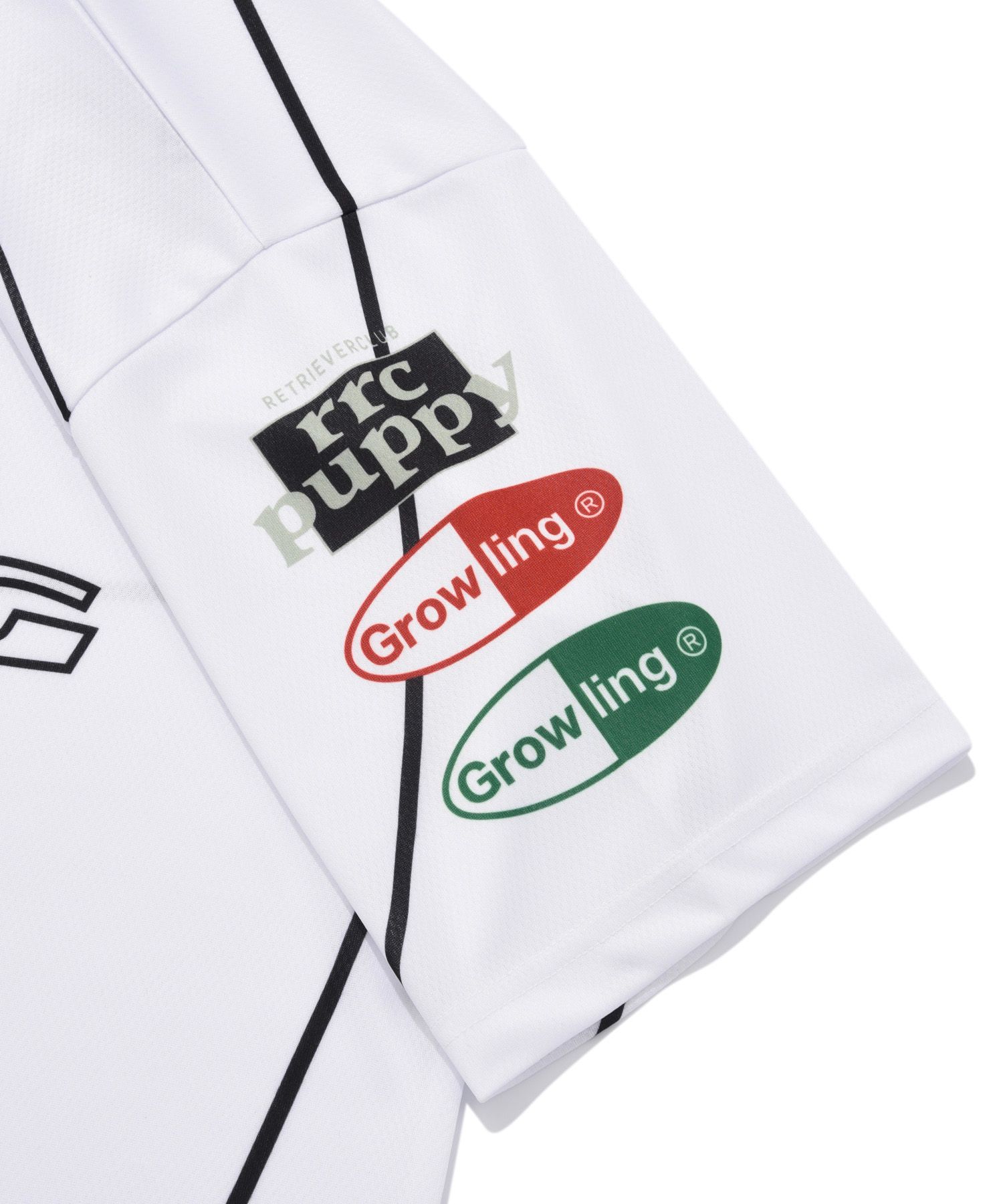 ★送料・関税込★RETRIEVER CLUB★HOWLING SOCCER JERSEY★ MUSINSA | RETRIEVER CLUB HOWLING SOCCER JERSEY [WHITE]