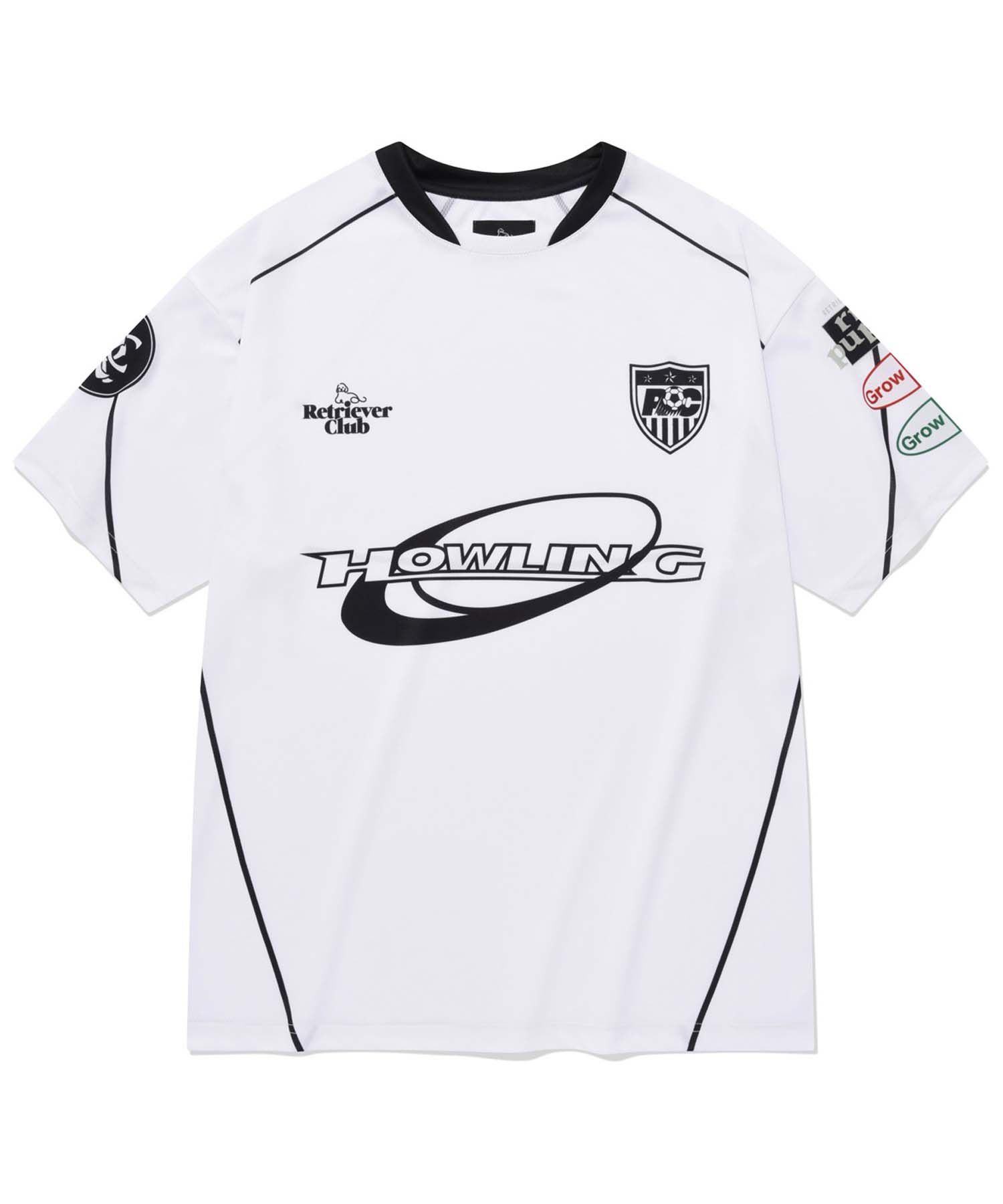 RETRIEVER CLUB☆HOWLING SOCCER JERSEY MUSINSA | RETRIEVER CLUB HOWLING SOCCER JERSEY [WHITE]