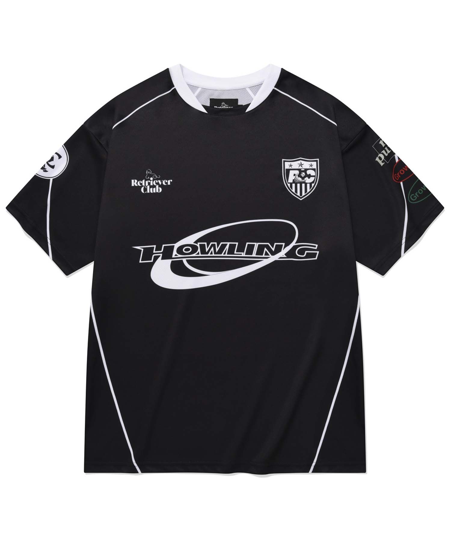 ★RETRIEVER CLUB★HOWLING SOCCER CROP JERSEY★送料・関税込★ MUSINSA公式 | RETRIEVER CLUB HOWLING SOCCER JERSEY [BLACK]