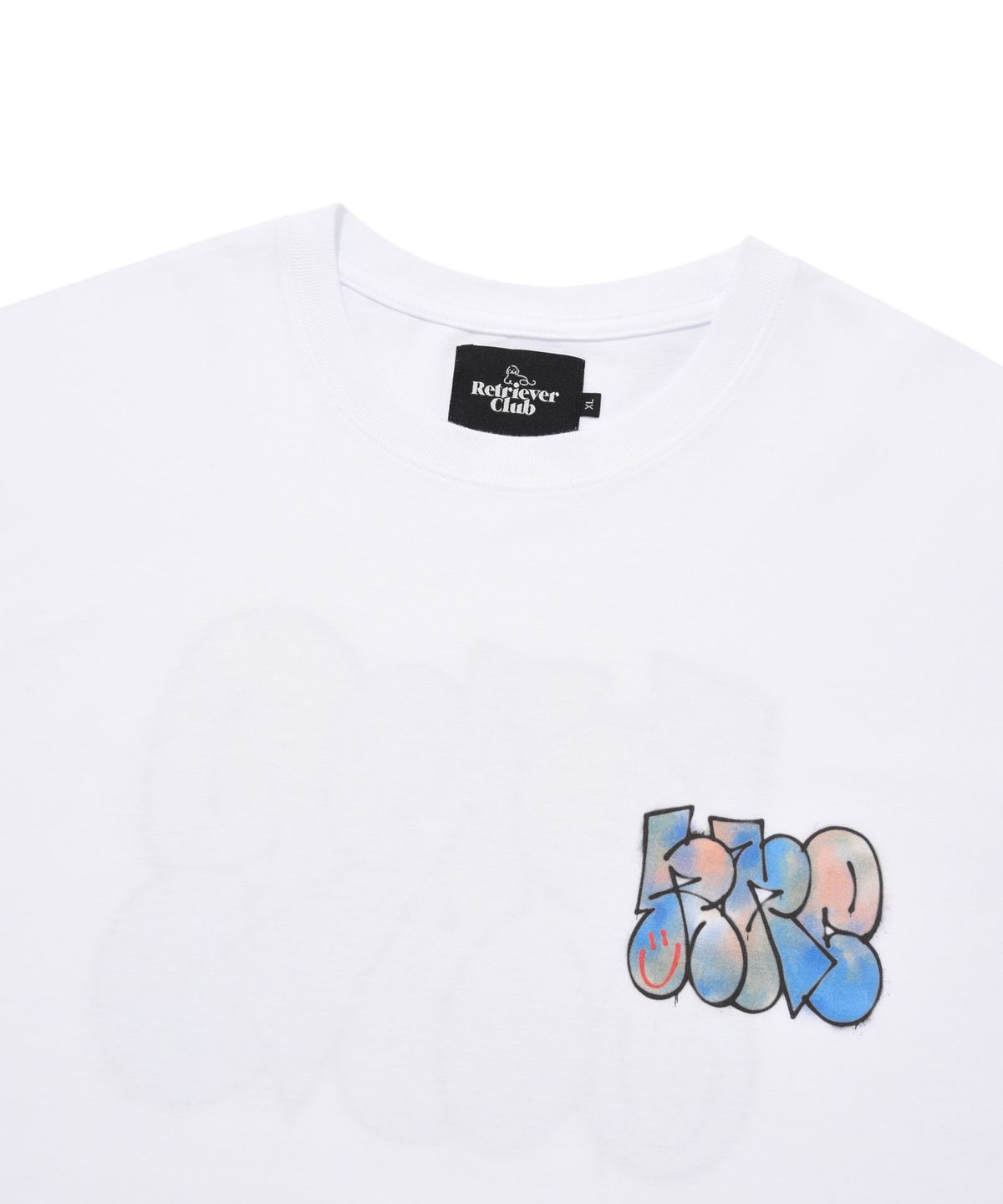 리트리버클럽(RETRIEVER CLUB) GRAFFITI RRC TEE [WHITE]