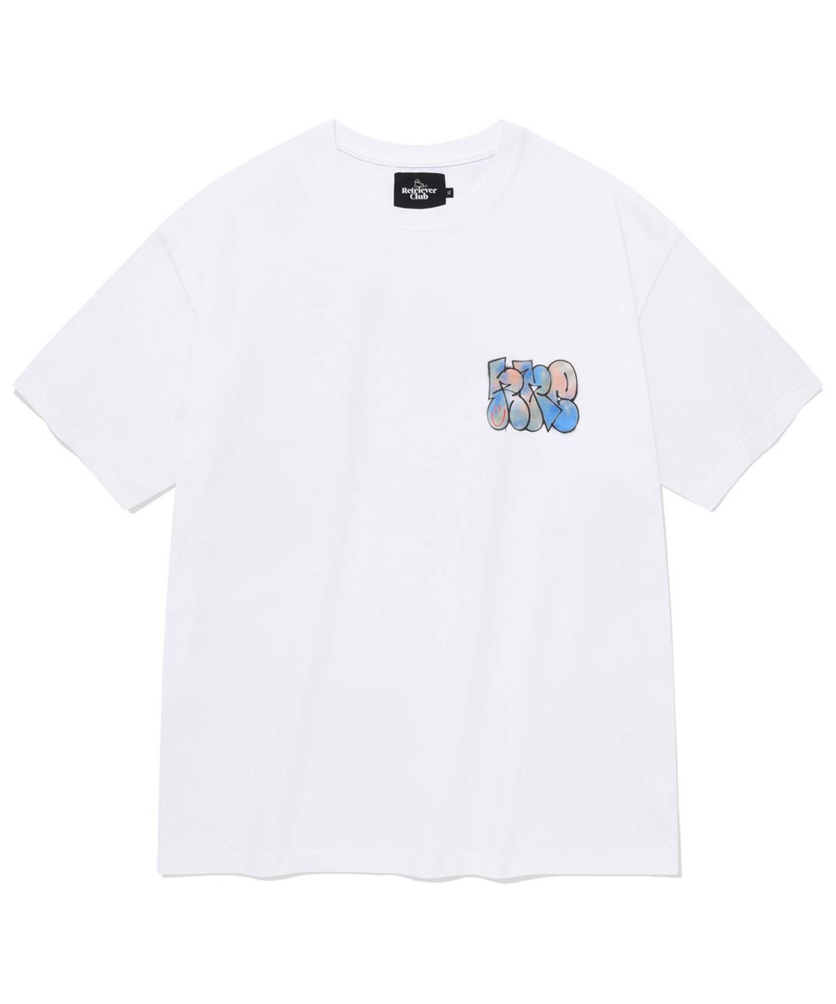 리트리버클럽(RETRIEVER CLUB) GRAFFITI RRC TEE [WHITE]