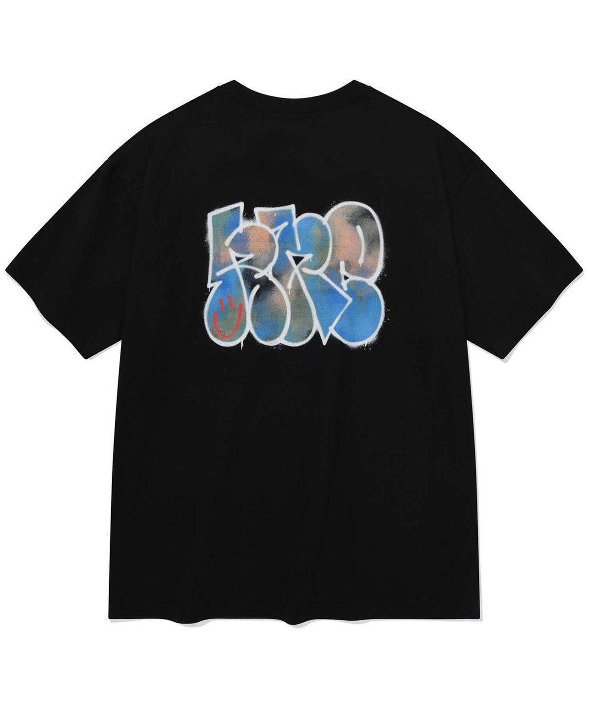 리트리버클럽(RETRIEVER CLUB) GRAFFITI RRC TEE [BLACK]