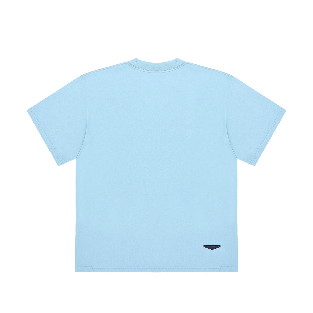 올아이즈다운(ALL EYES DOWN) CRACK LOGO T-SHIRT(Sky Blue)