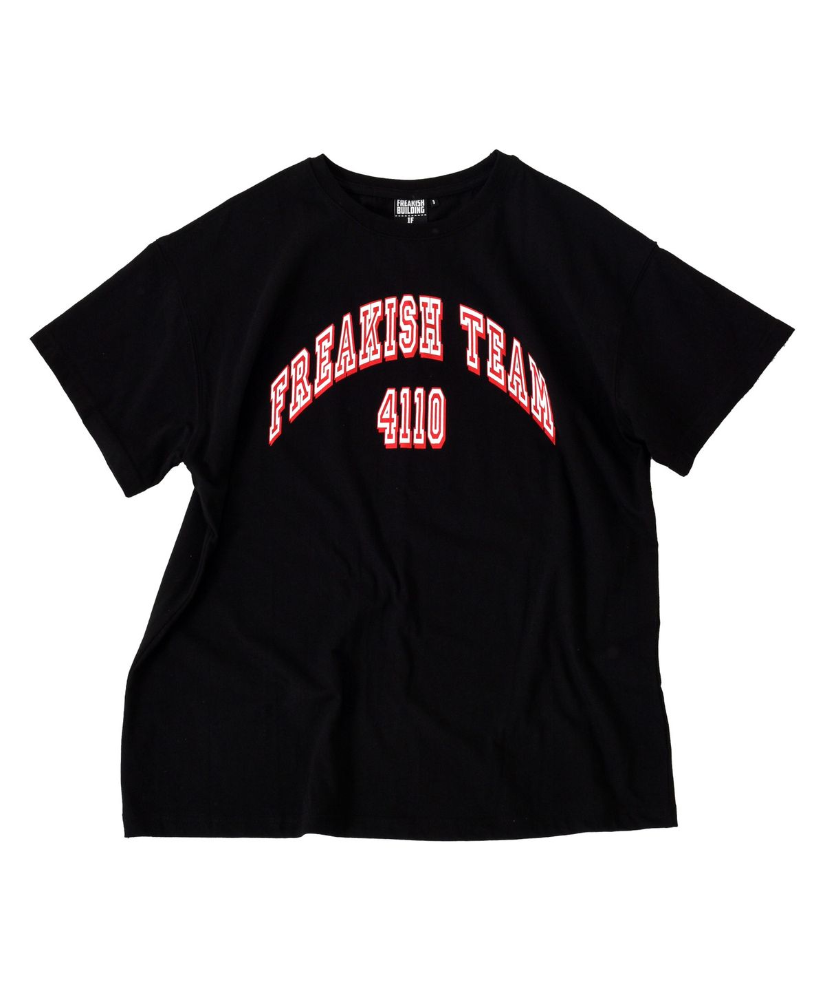 프리키쉬빌딩(FREAKISH BUILDING) FREAKISH 4110 SHORT SLEEVE T-SHIRTS (BLACK)