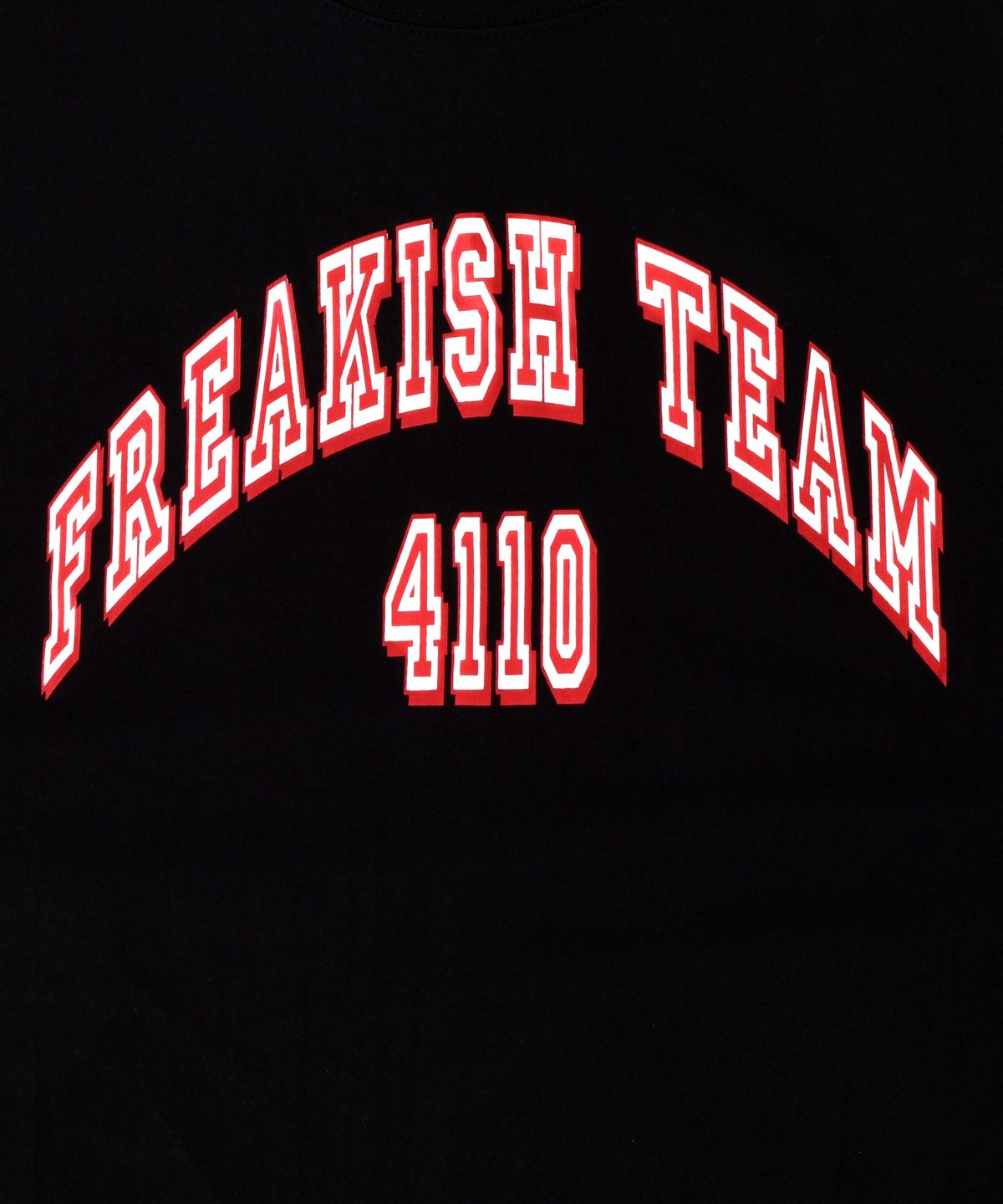 프리키쉬빌딩(FREAKISH BUILDING) FREAKISH 4110 SHORT SLEEVE T-SHIRTS (BLACK)