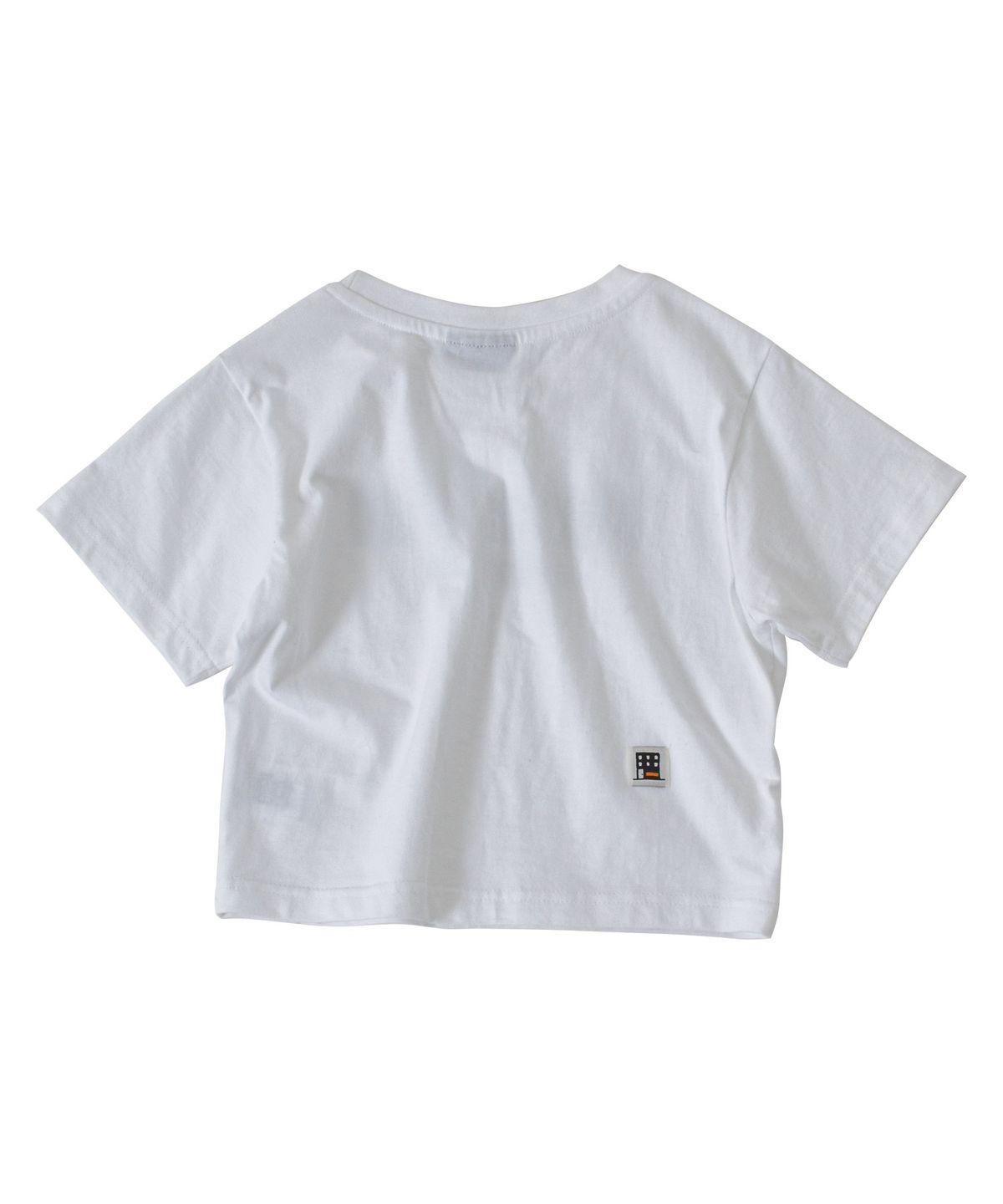 프리키쉬빌딩(FREAKISH BUILDING) STIPPLE SHORT SLEEVE CROP TEE (WHITE)