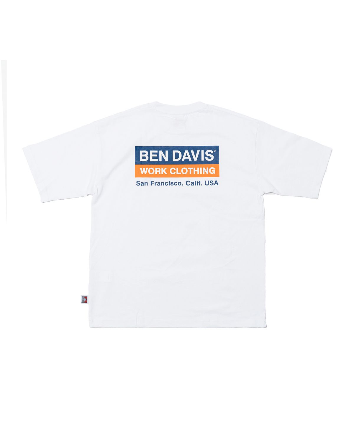 벤 데이비스(BEN DAVIS) WHITE LABEL BIG SIZE GORILLA EMB SS TEE CHARCOAL