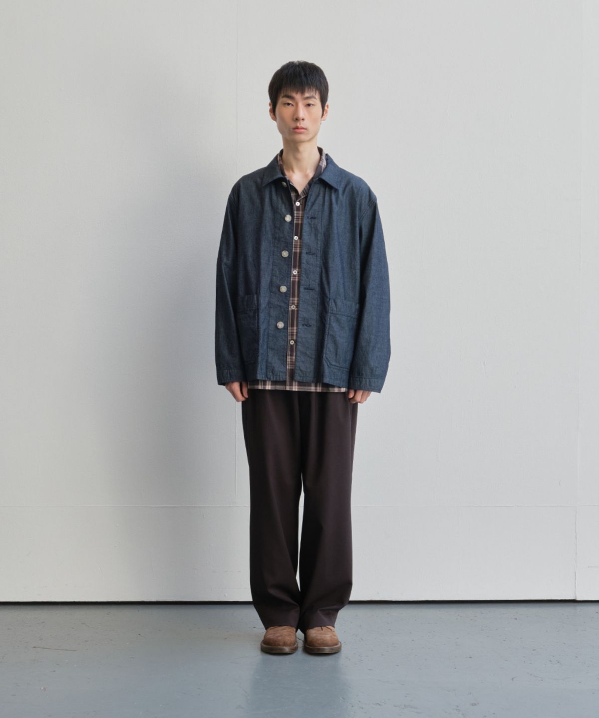 홀리선(HORLISUN) Cove Typewriter Resort Loose Pants Black