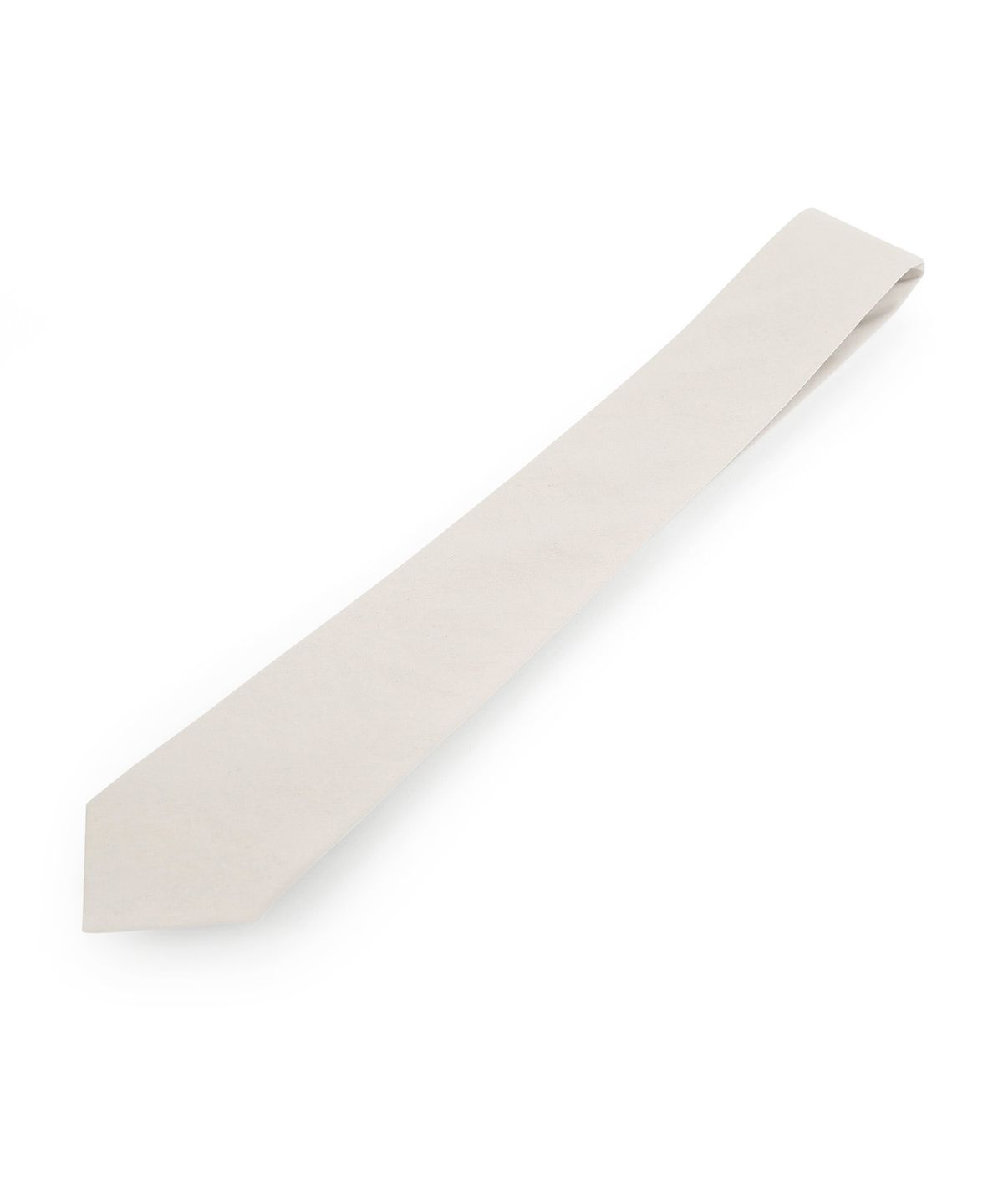 언더컨트롤 스튜디오(UNDERCONTROL STUDIO) 슬림핏 넥타이 SLIM NECK TIE / ROUGH LINEN / L GREY