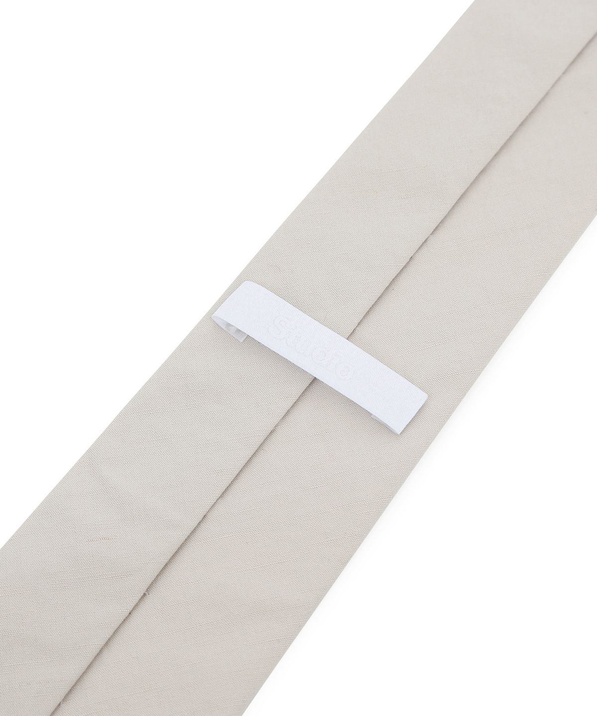 언더컨트롤 스튜디오(UNDERCONTROL STUDIO) 슬림핏 넥타이 SLIM NECK TIE / ROUGH LINEN / L GREY