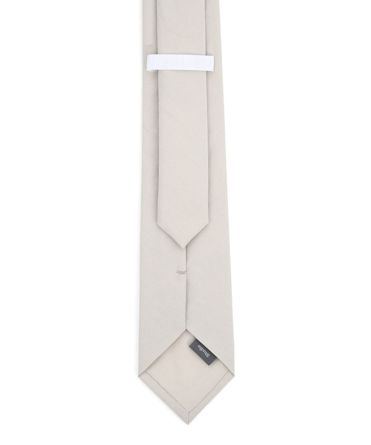 언더컨트롤 스튜디오(UNDERCONTROL STUDIO) 슬림핏 넥타이 SLIM NECK TIE / ROUGH LINEN / L GREY
