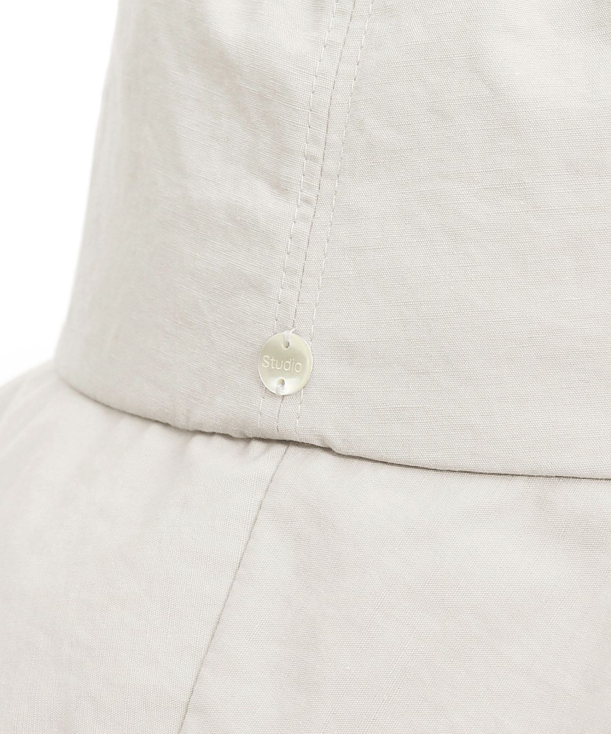 언더컨트롤 스튜디오(UNDERCONTROL STUDIO) 린넨 스트링 버킷햇 FOLD BUCKET / LINEN  STRING / L GREY