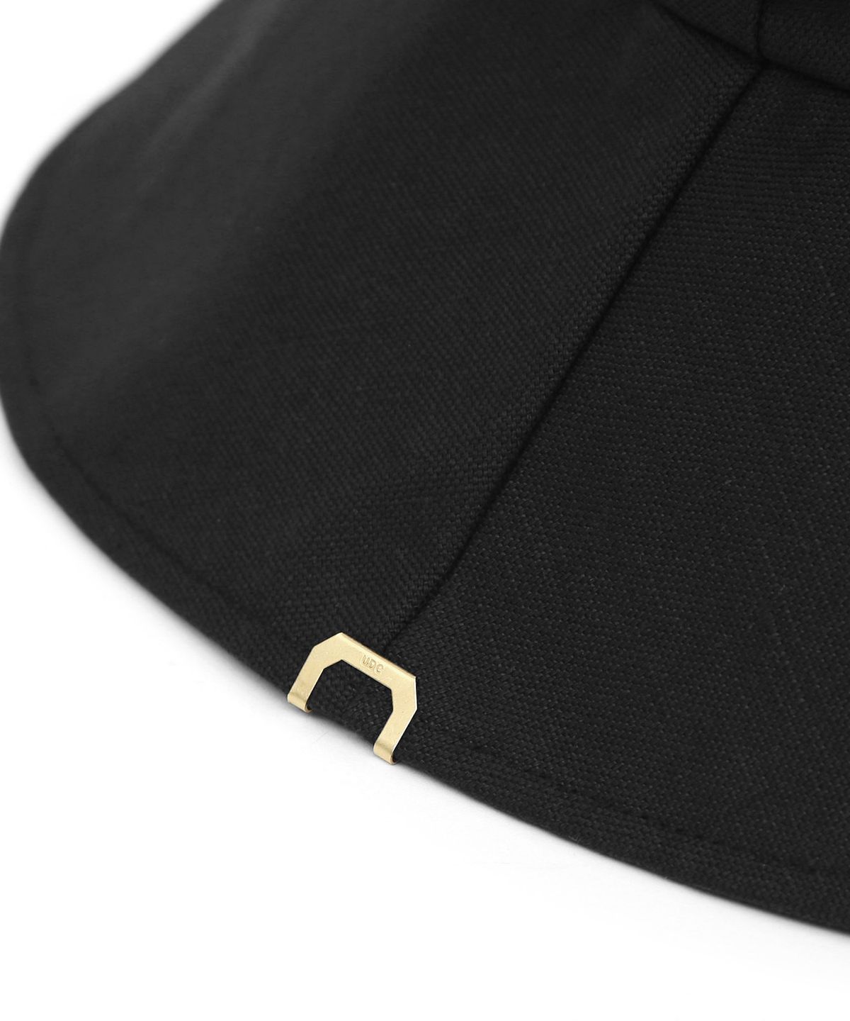 언더컨트롤 스튜디오(UNDERCONTROL STUDIO) 와이드 챙 햇빛 차단 여름 여성 버킷햇 WIDE BUCKET / BIG EYE LINEN / M BLACK