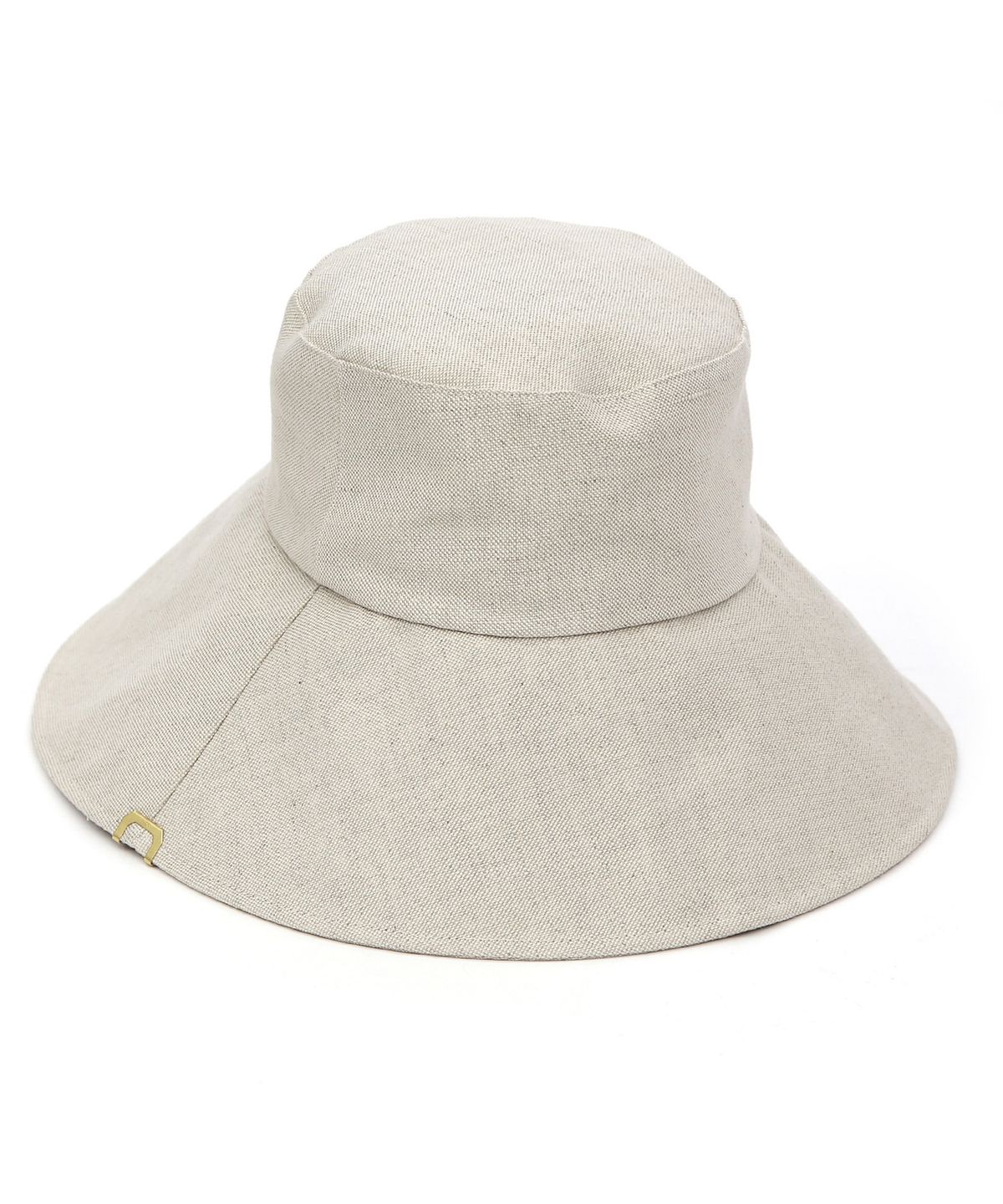 언더컨트롤 스튜디오(UNDERCONTROL STUDIO) 와이드 챙 햇빛 차단 여름 여성 버킷햇 WIDE BUCKET / BIG EYE LINEN / SAND BEIGE
