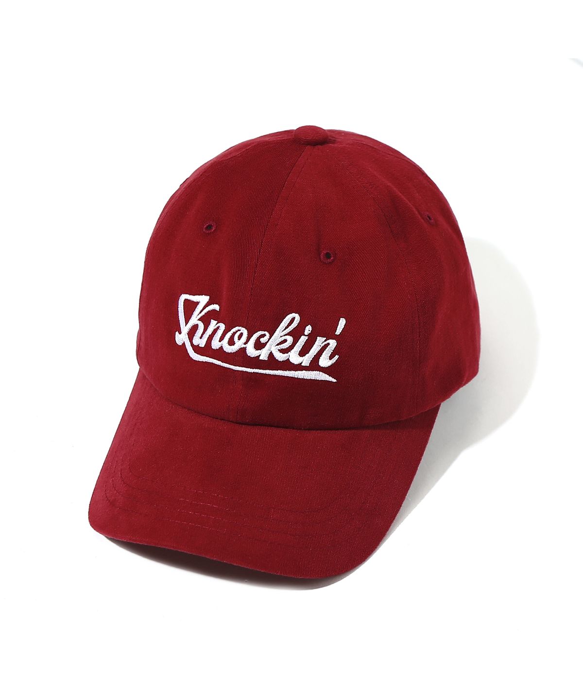 오가프(OGARP) Knockin Logo B.B Cap Burgundy