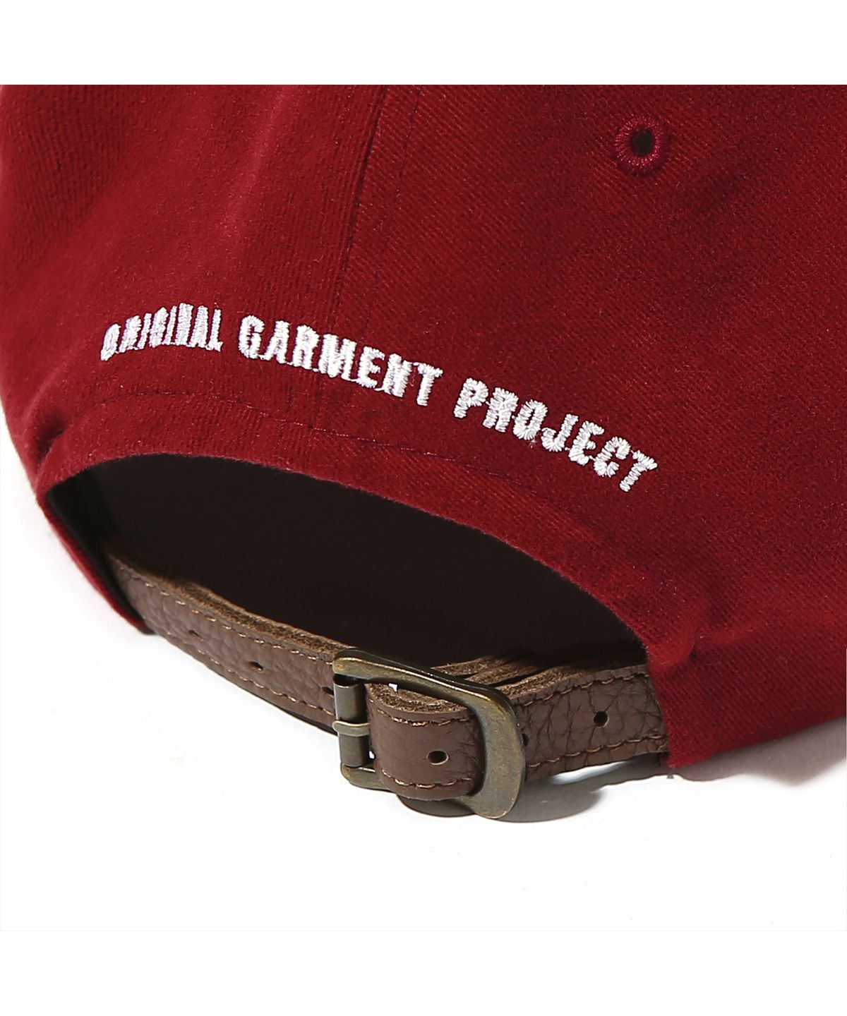 오가프(OGARP) Knockin Logo B.B Cap Burgundy