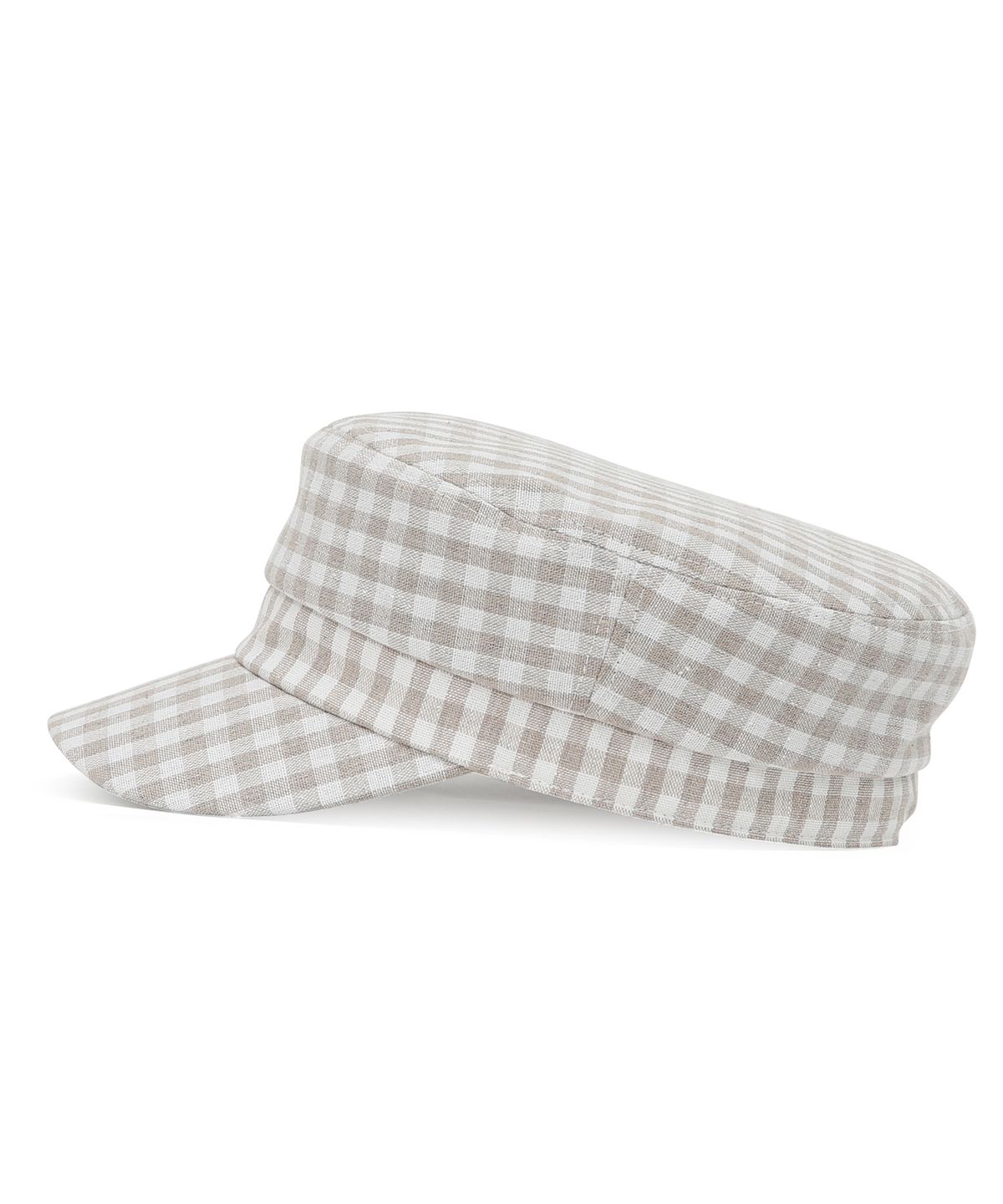 언더컨트롤 스튜디오(UNDERCONTROL STUDIO) 깅엄 체크 사계절 군모 클래식 벨보이캡 MARINER / GINGHAM CK / BEIGE