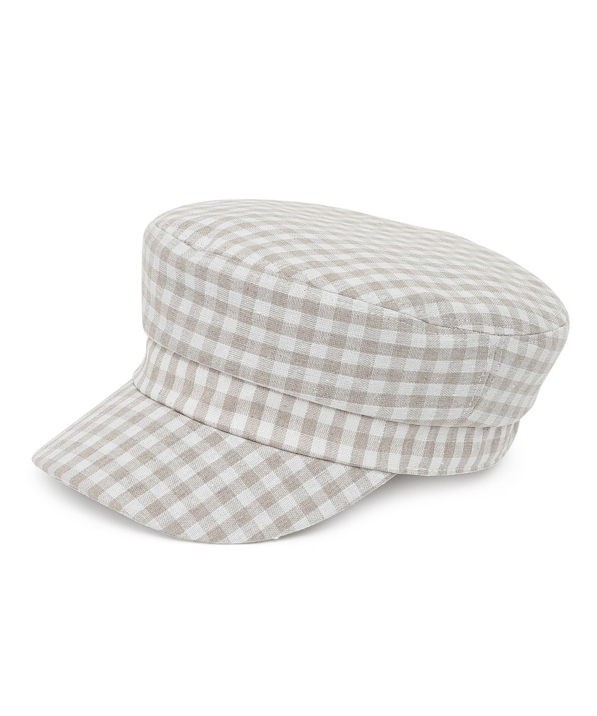 언더컨트롤 스튜디오(UNDERCONTROL STUDIO) 깅엄 체크 사계절 군모 클래식 벨보이캡 MARINER / GINGHAM CK / BEIGE