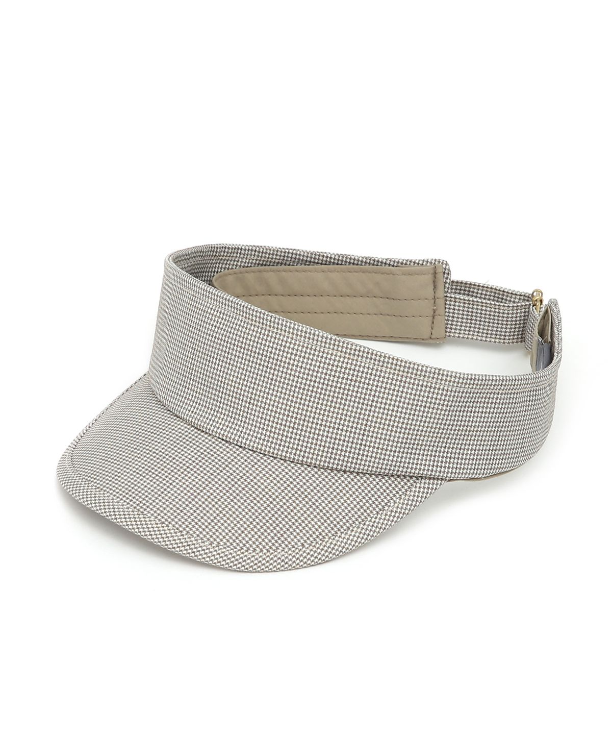 언더컨트롤 스튜디오(UNDERCONTROL STUDIO) 여름 코튼 썬캡 SUN VISOR / MULTI HOUND / D BEIGE