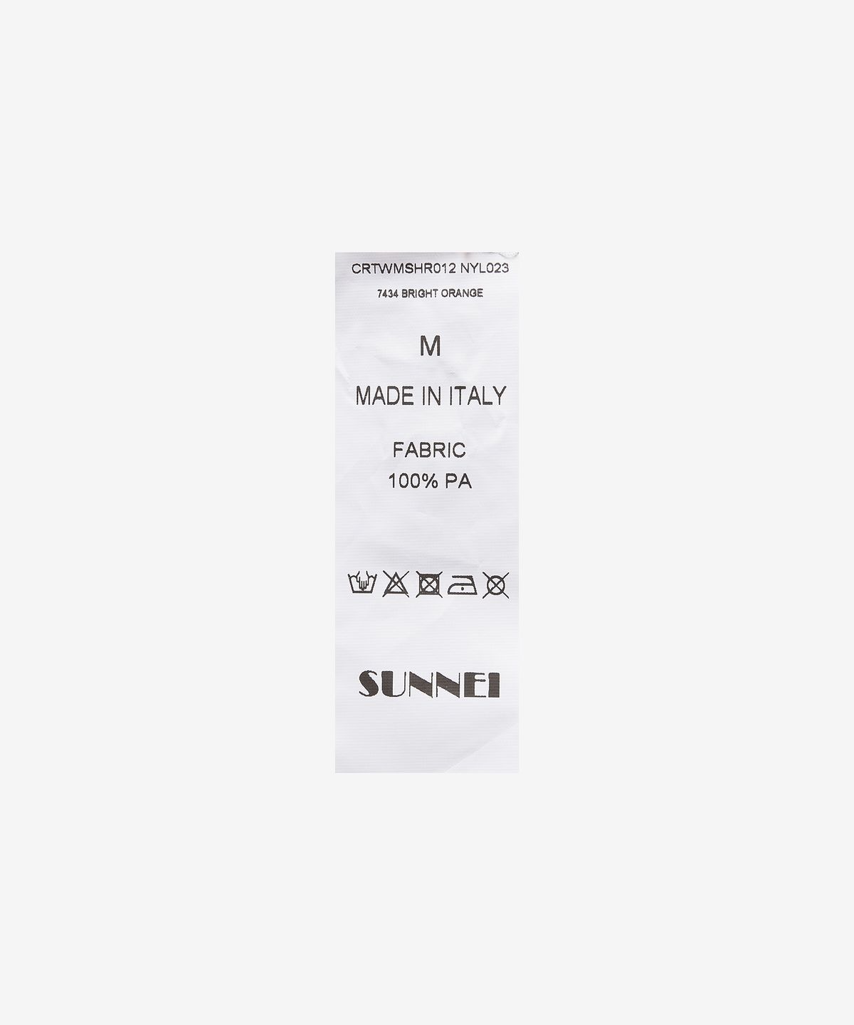 써네이(SUNNEI) 레귤러 반소매 셔츠 - 브라이트 오렌지 / CRTWMSHR012NYL0237434