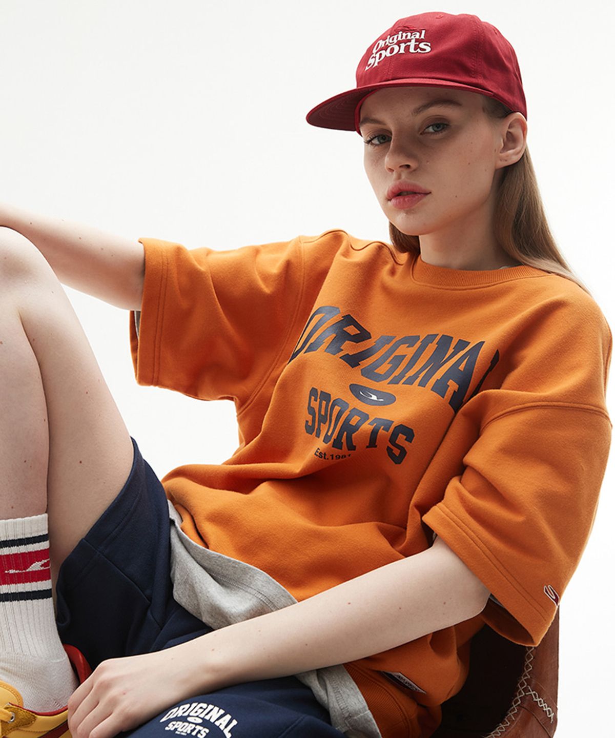 프로-스펙스(PRO-SPECS) SHORT SLEEVES SWEATSHIRTS ORGE