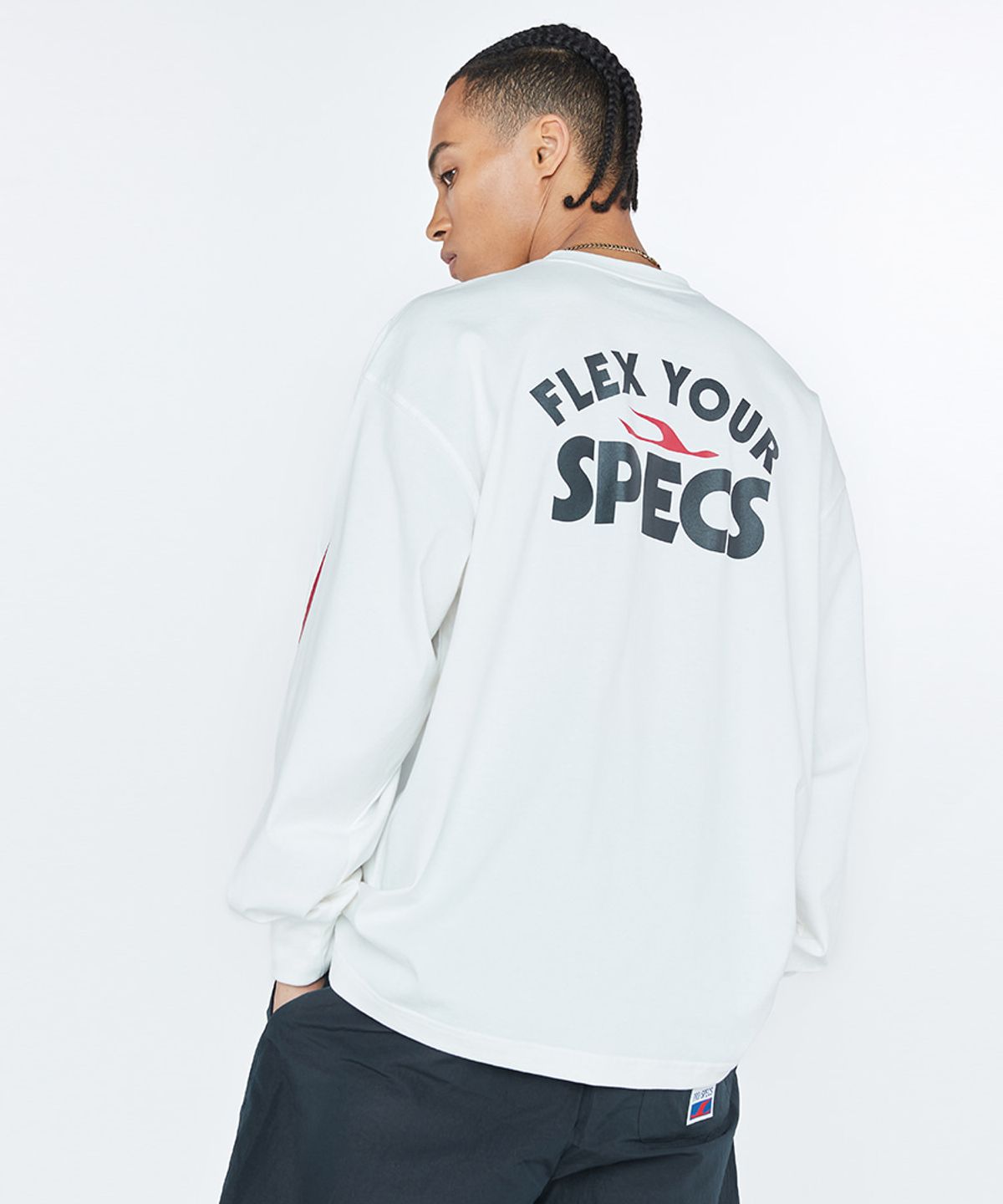 프로-스펙스(PRO-SPECS) SPECS LONG SLEEVES WHTE
